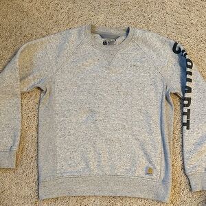 Carhartt Heather Gray Crewneck Sweater